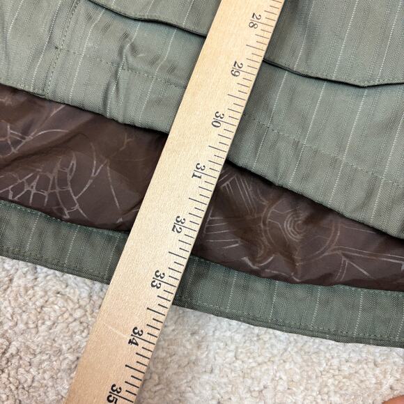 The North Face TNF Cryptic Hyvent Striped Parka Ski Snow Jacket Men's M Gorpcore - Picture 6 of 10